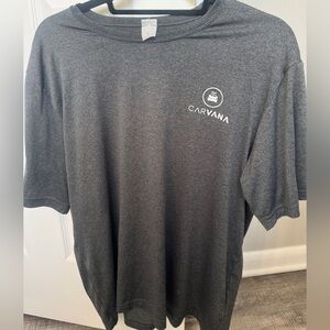 Carvana - moisture wicking T shirt like new dark grey Medium